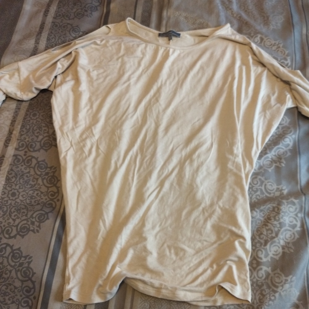 Emmas closet cream cold shoulder